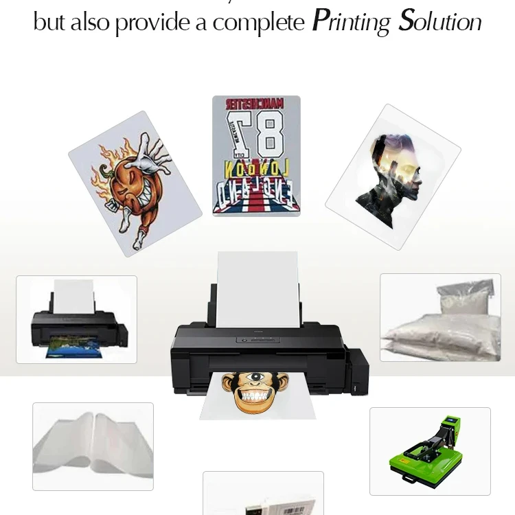 auplex popular product a3 l1800 dtf printer with dtf offset print powder