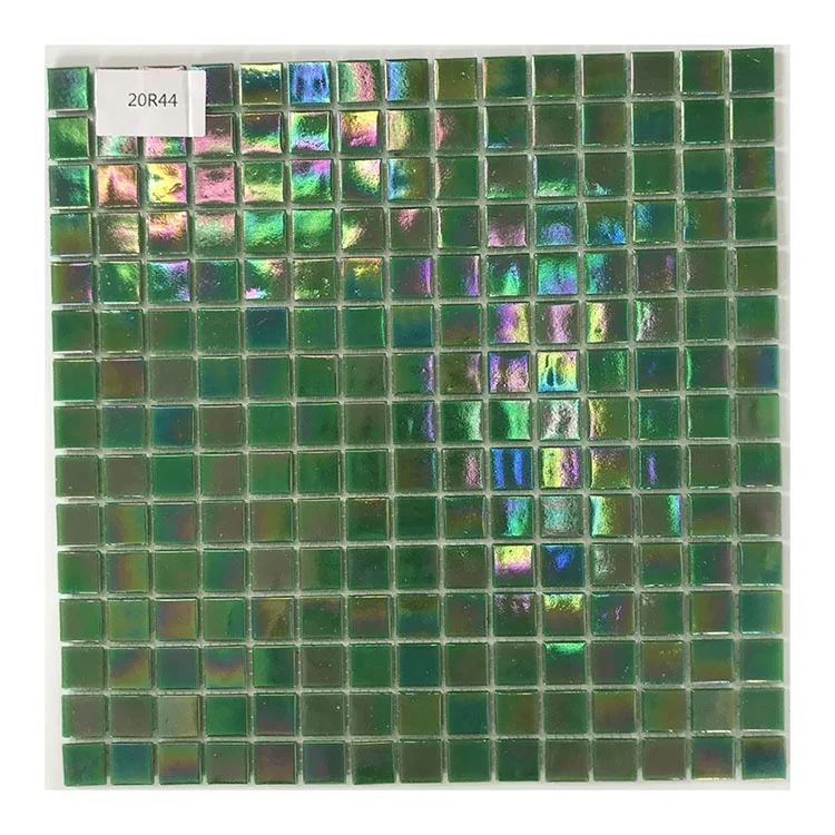 Low Price Crystal Glass Mosaic Swimming Pool Tiles Glass Mosaic
