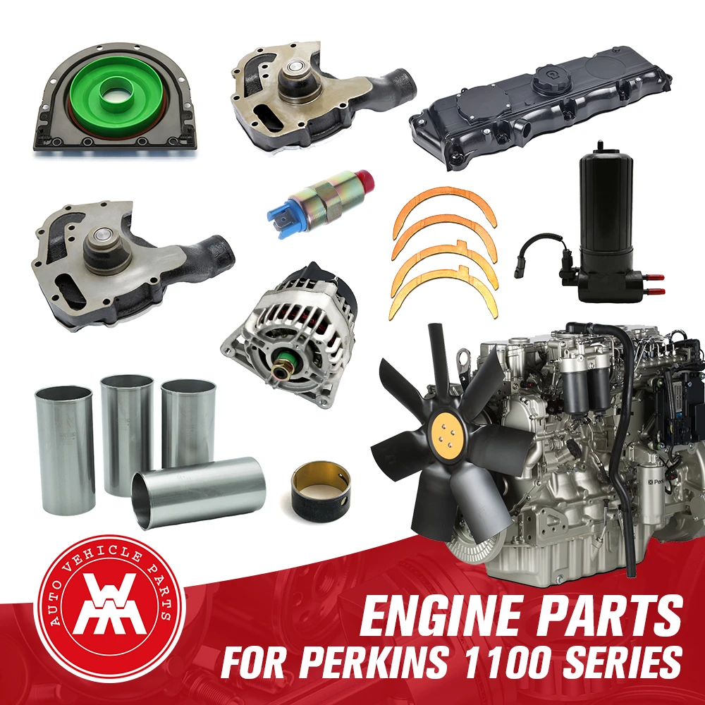 Bottom gasket set U5LT0357 U5LB0382 for perkins 1100