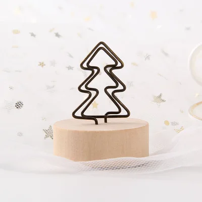 Зажим для записей в стиле ретро, простой милый держатель для записей, держатель для фотографий, зажимы-подставки