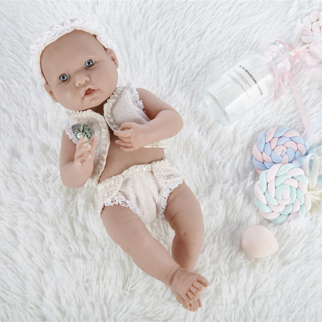  Высокое качество 16 дюймов винил reborn baby doll лучшие подарки для новорожденных и маленьких