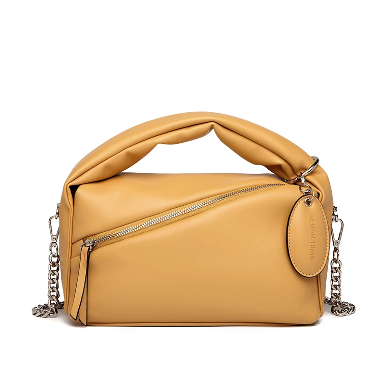 Luxury ladies small handbags small handbag PU leather zipper crossbody bag