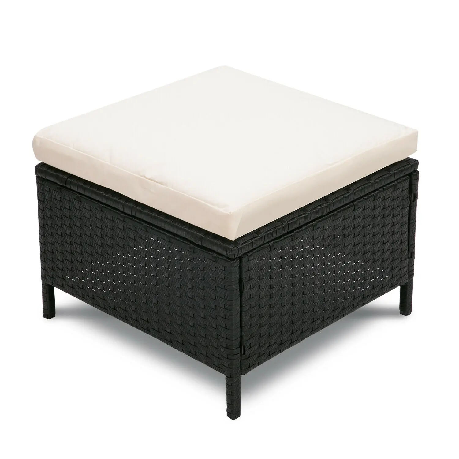 
Easy Cleaning Outdoor Garden Table Set Dining Furniture Cube Set Garden Rattan Dining Set 