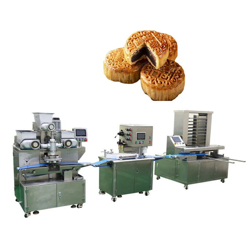 Commercial Automatic maamoul moon cake Forming  Making Machine Factory price making filling encrusting machine on sale UPPER