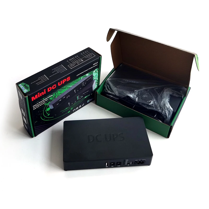 HKIVI Mini Ups 5V 9V 12V Router Mini Dc Ups For Wi-Fi Routers 12000MAH And Cctv Camera ups power supply