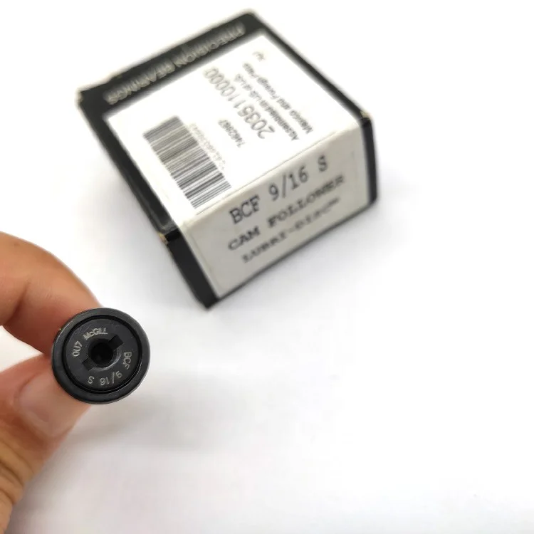 MCGILL cam follower bearing BCF 9/16 S stud type crowned cam follower bearing BCF 9/16 S