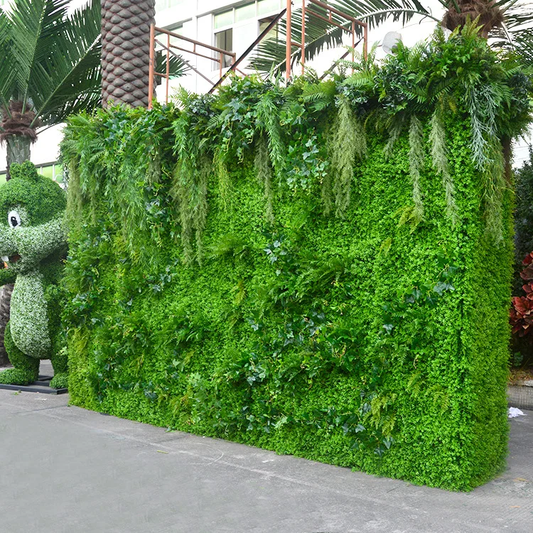 Green Flower Wall Greenery Wall Green Wall System