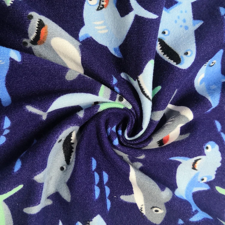 good stretch soft touch spandex double brushed poly dbp print fabric