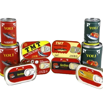 high quality wholesale sardine canned fish 125g 50tins Light Catch Frozen Sardine canned sardine fish in vegetable oil