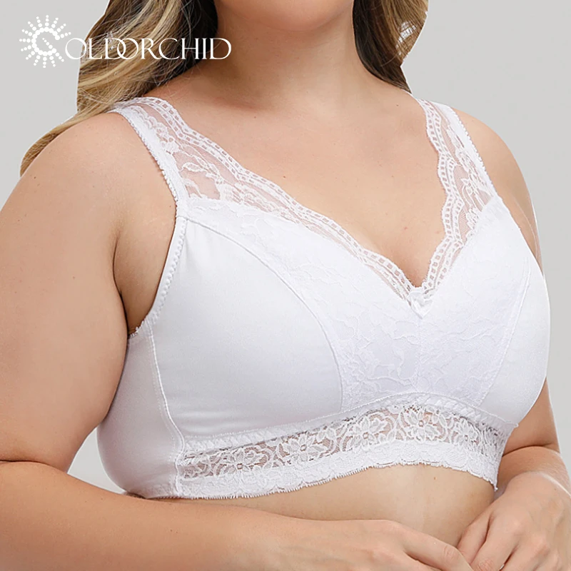 Wholesale full cup lace wire free push woman daily bra