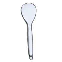 Free custom logo massager stick eyelid acupressure terahertz spoon gua sha facial tool