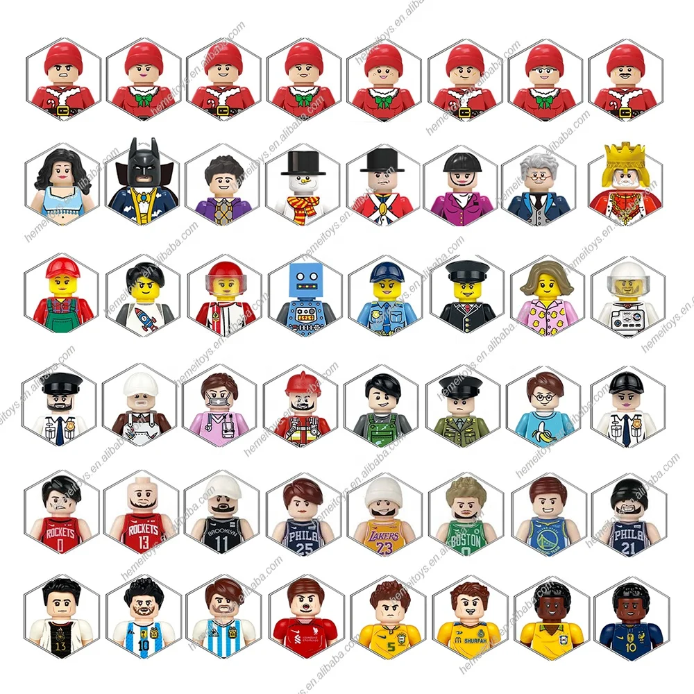 City Building Blocks Construction Worker policeman Mini Action Figure toys Girls Boys Children Christmas Gifts Twisted egg toy