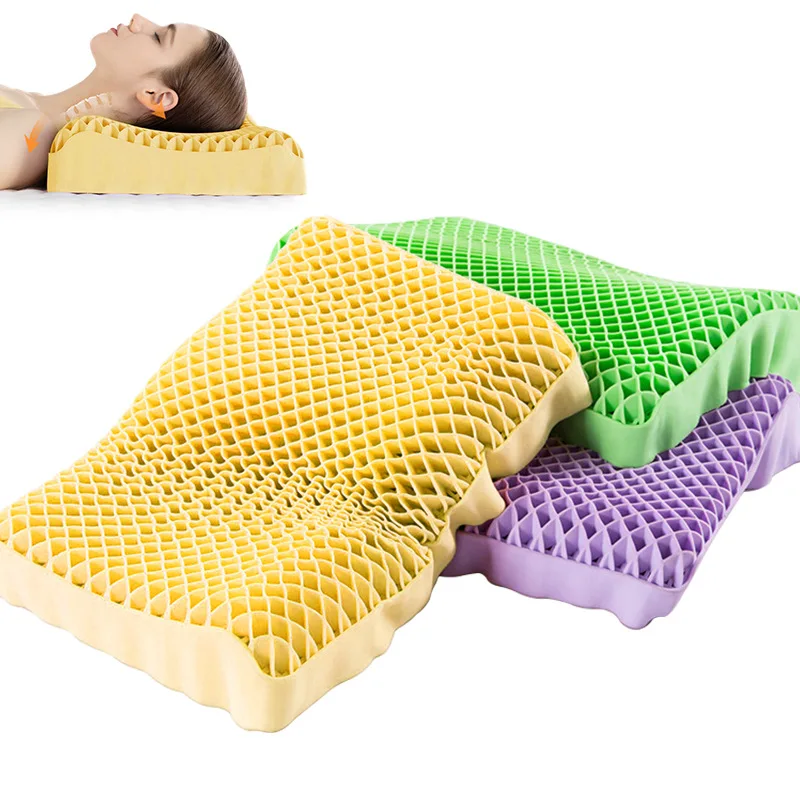 Customized color TPE Pillow TPE Thermoplastic High Elasticity Pillow Contour TPE pillow