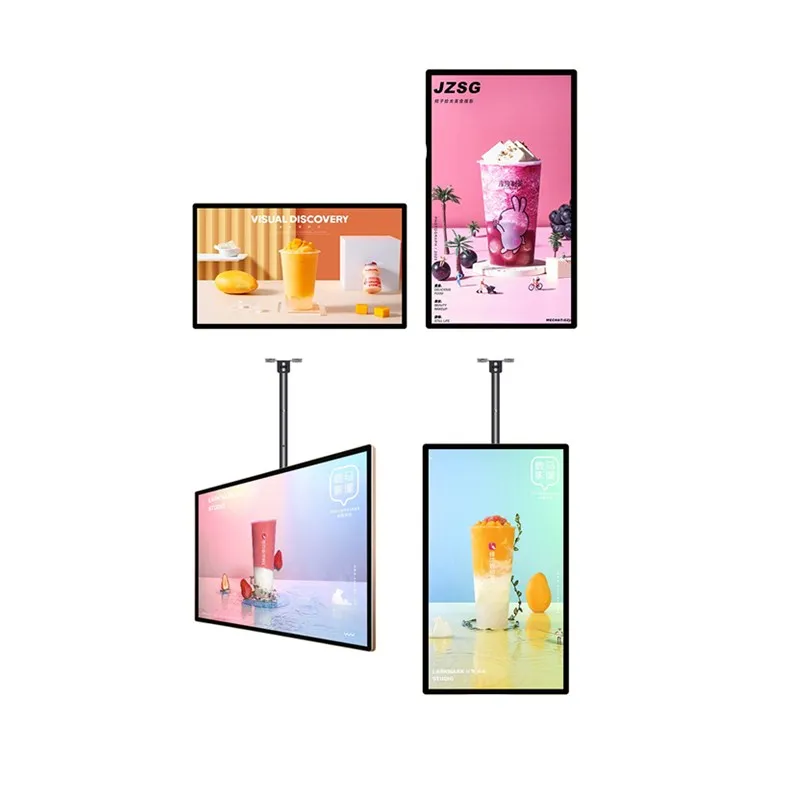 27 32 43 55 65 дюймов ультра тонкий ЖК-экран дисплей 4K HD Ресторан меню Digital Signage и дисплеи ЖК-монитор