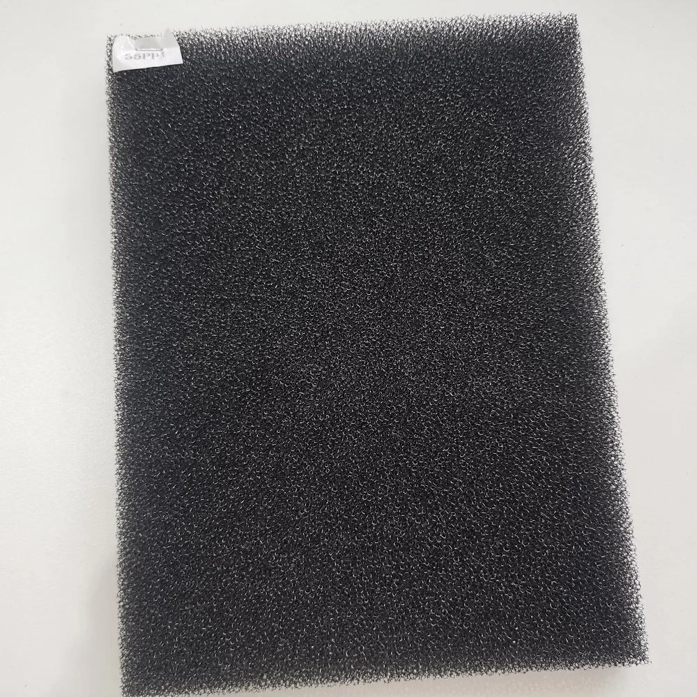 New Activated Carbon Foam with Different Pore Sizes for Effective Air Filtering in Aquarium Sponge