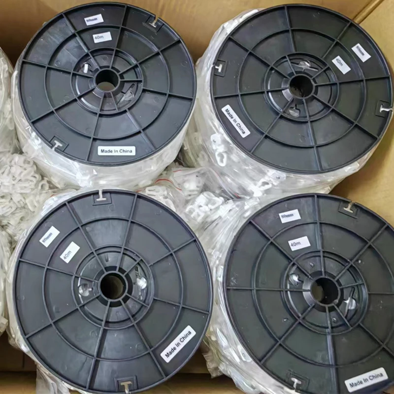 IKSUN High Quality Curtain Accessories Electric Curtain Rail S Wave Fold Curtain Tape