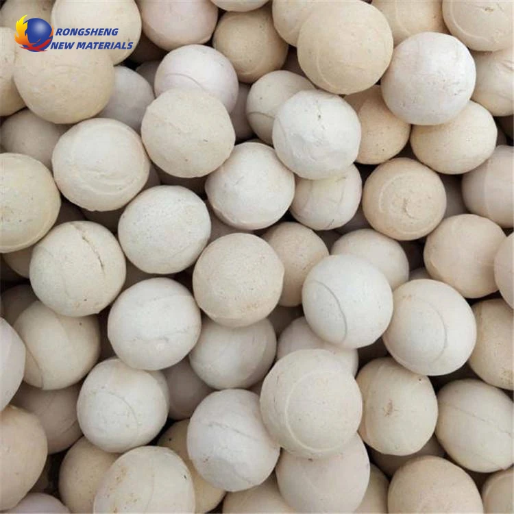 Various Sizes Low Creep Refractory Ball Mullite Refractory Ball Corundum Refractory Ball
