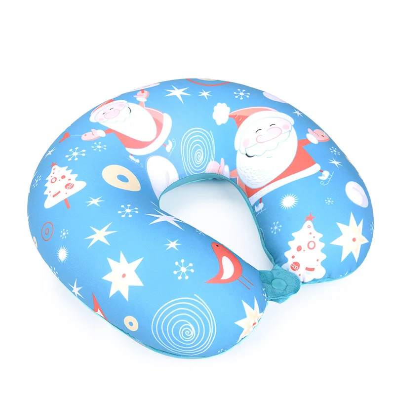 
Creative Pattern Custom U Shape Travel Soft Neck Pillow For Best Gift 