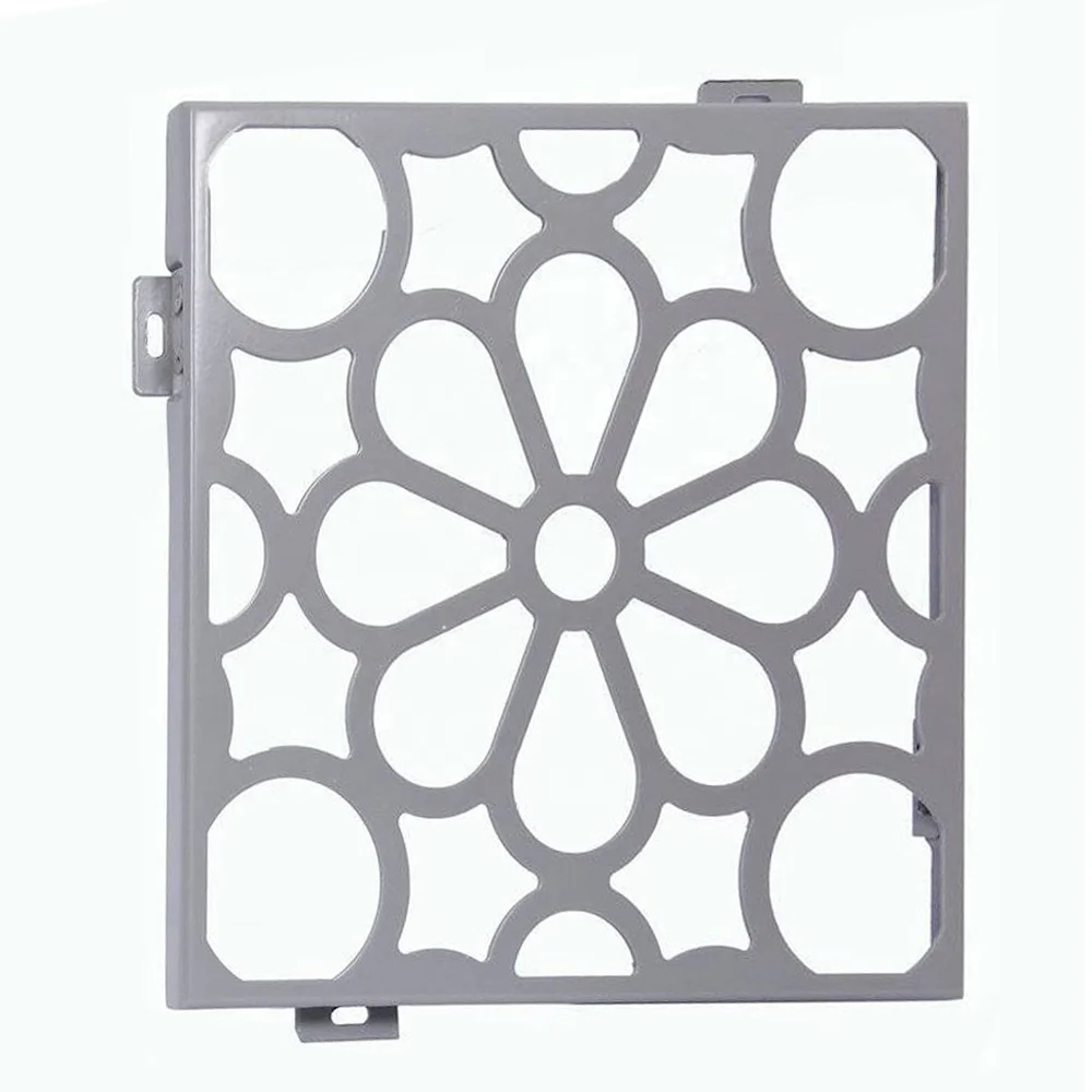 Металлические фасадные панели, стальная система облицовки штор