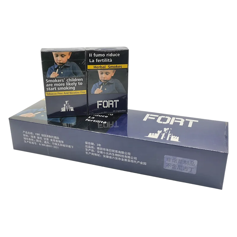 ESIE тонкие густые здоровые сигареты товары для нетабака не содержат никотина табак Улун зеленый чай ароматизированный