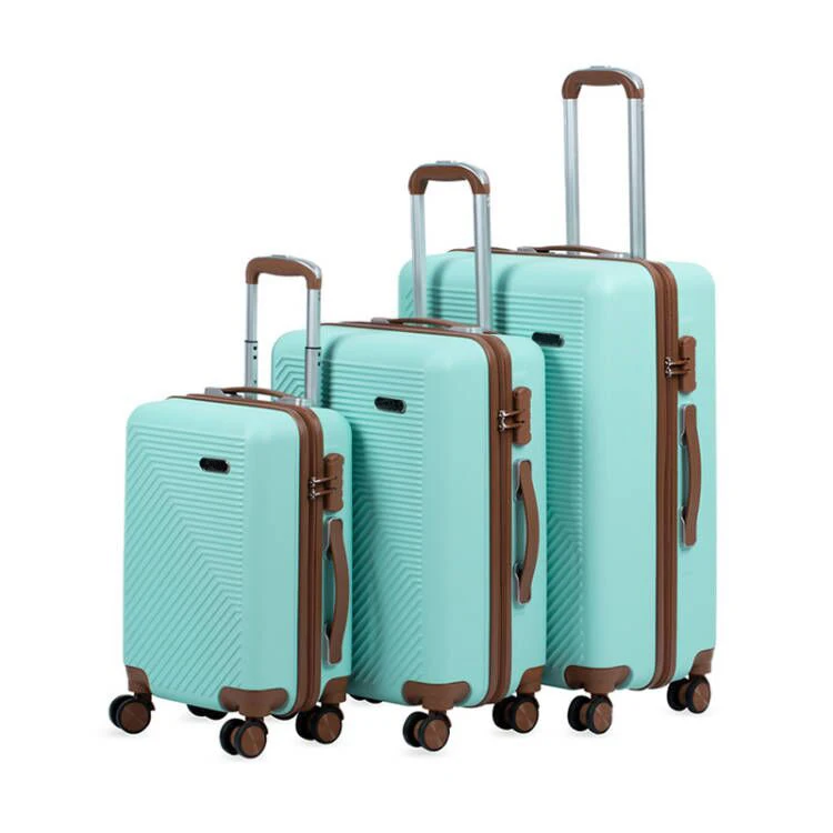 ABS Hardside Expandable Spinner Wheel Luggage Sets  3 Piece Sets,case suitcase travel luggage set for outdoors