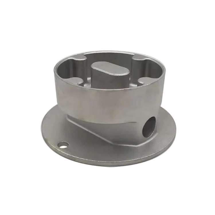 Oem Lost Wax Investment Casting Parts Stainless Steel Hardware  Bathroom Faucet Fixing Base Lost Wax Casting