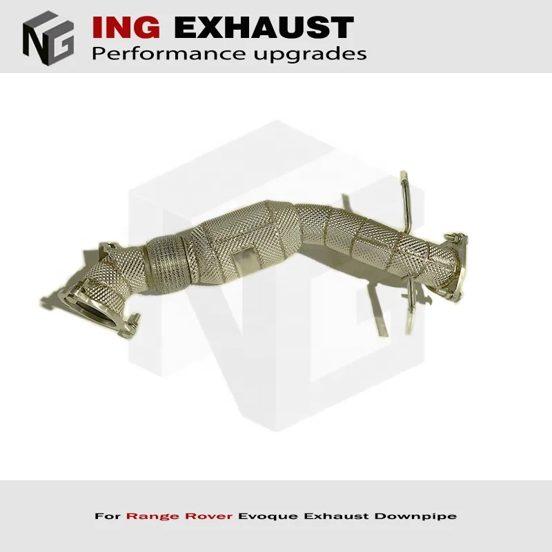 ING For Land rover Range Rover Evoque 2012+ Range Rover Evoque 2.0T L538 Stainless Steel  Without catalytic Downpipe