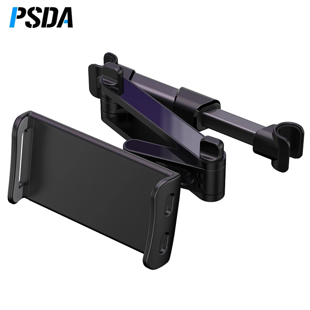 PSDA Car Rear Pillow Phone Holder Tablet Car Stand Seat Rear Headrest Mounting Bracket for iPhone X8 iPad Tablet 4.7-12.9 inch