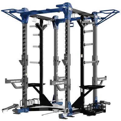 2020 new style HUMMER power squat rack bench press multifunctional home and commercial fitness equipment barbell half-frame