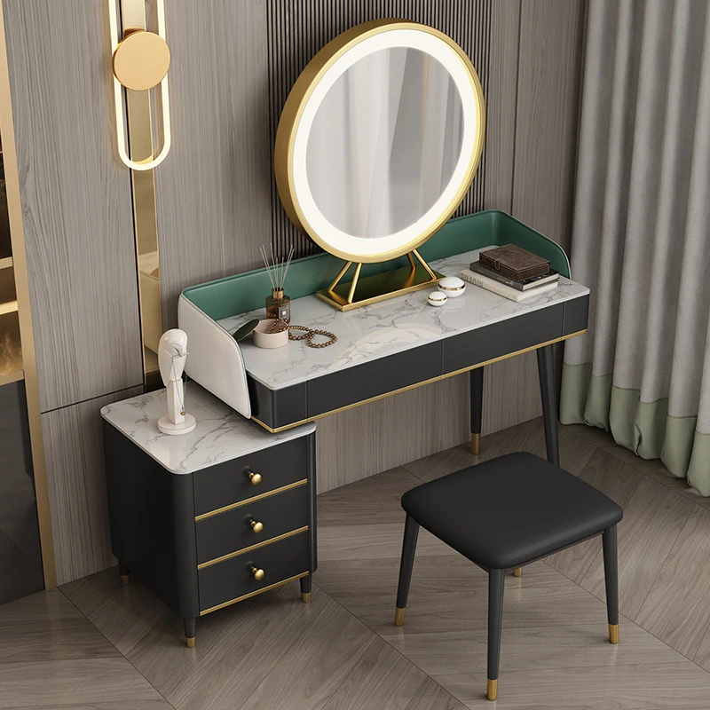 Китайский Качественный Производитель, поставка, многофункциональный легкий роскошный туалетный столик
