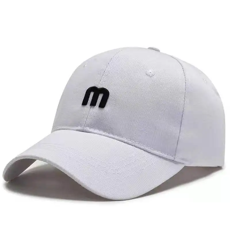 Neutral plain baseball cap m Small Embroidery Fashion sports cap Sunshade travel baseball cap