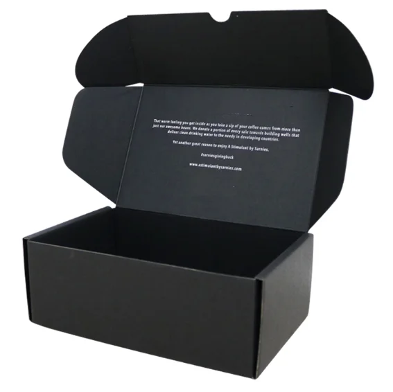 2021 wholesale rigid disposable delivery shipping mailing mailer gift box