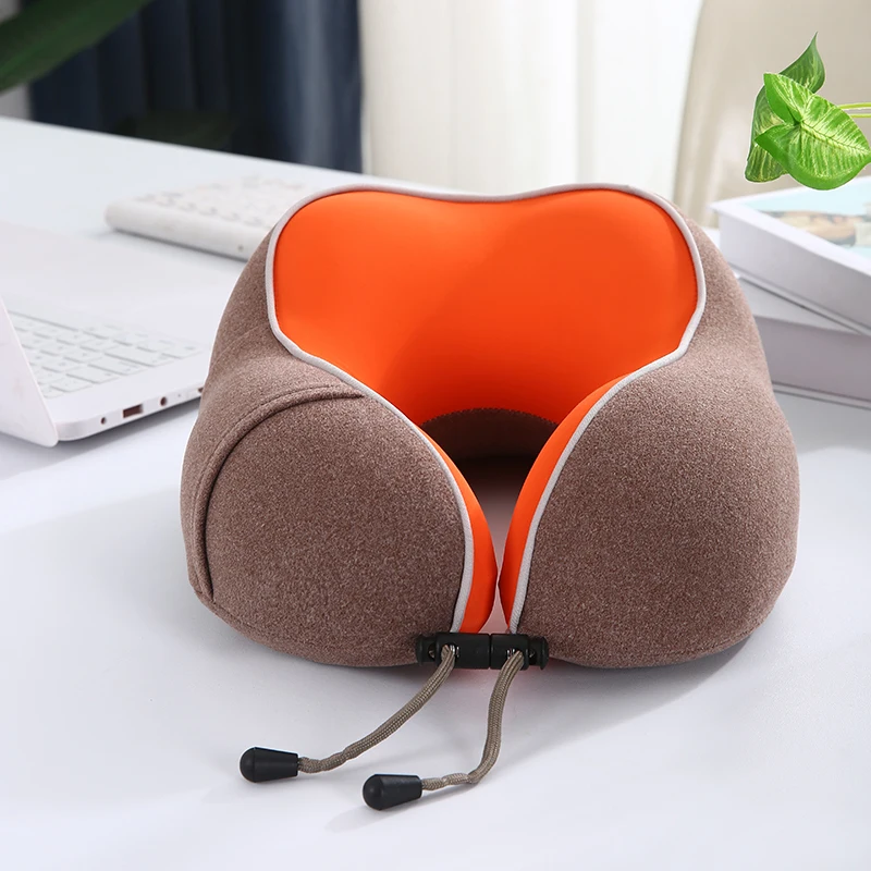 Wholesale Memory Foam Neck Pillow Head Chin Support Soft Pillow Sleeping Rest Airplane Car Travel Neck Pillow