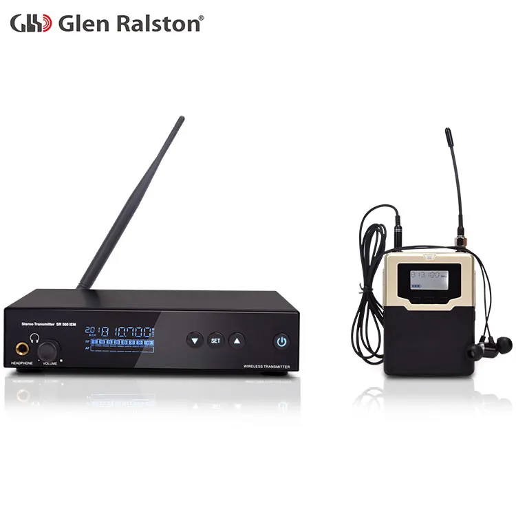 Glen Ralston professional wireless in ear dj audio mixer system for stage