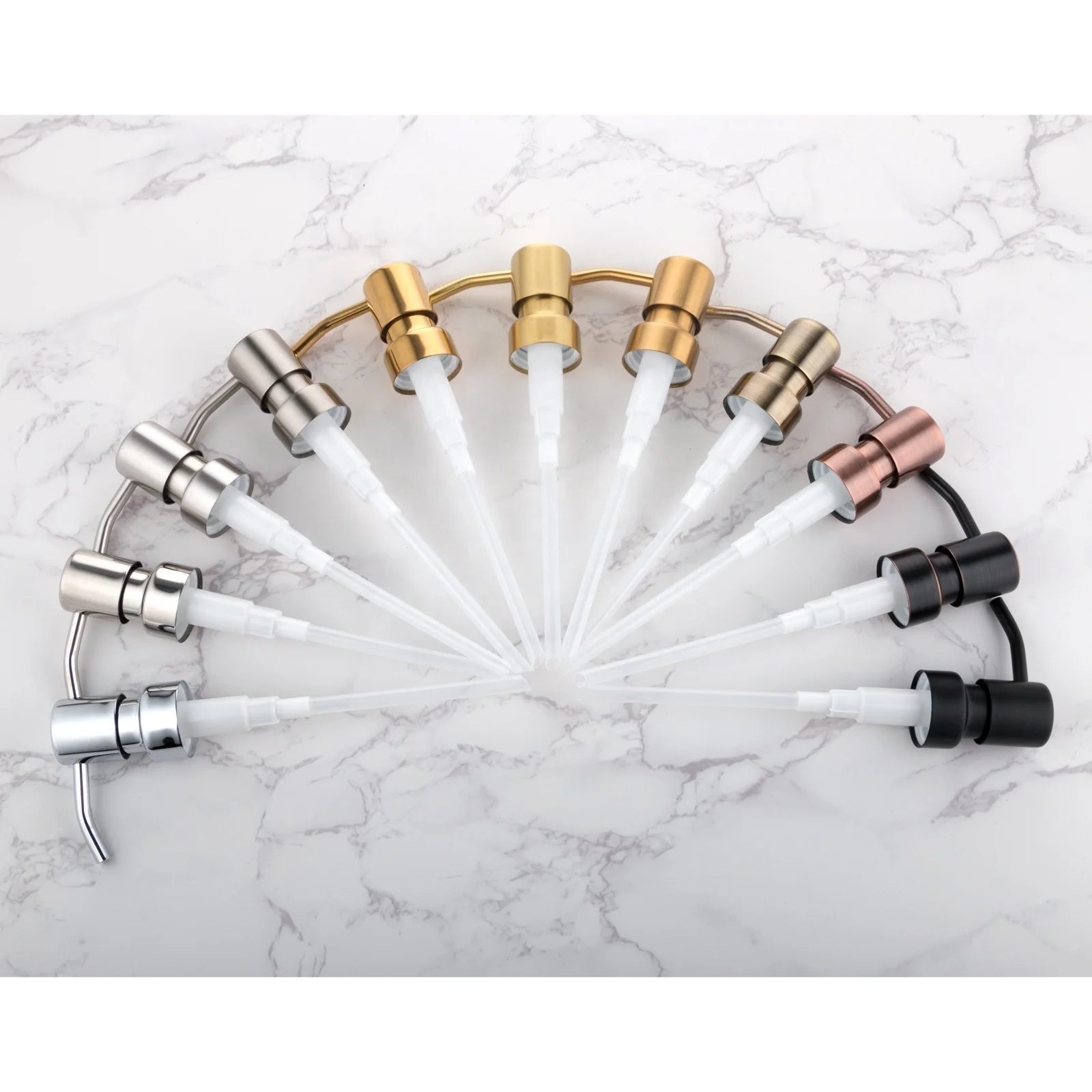 Luxury Square Frosted Clear 24/410 Lotion Pump Bottle Pumps Smooth Glass Bottle Cream Jar Soap Bottle Pump For Lotion