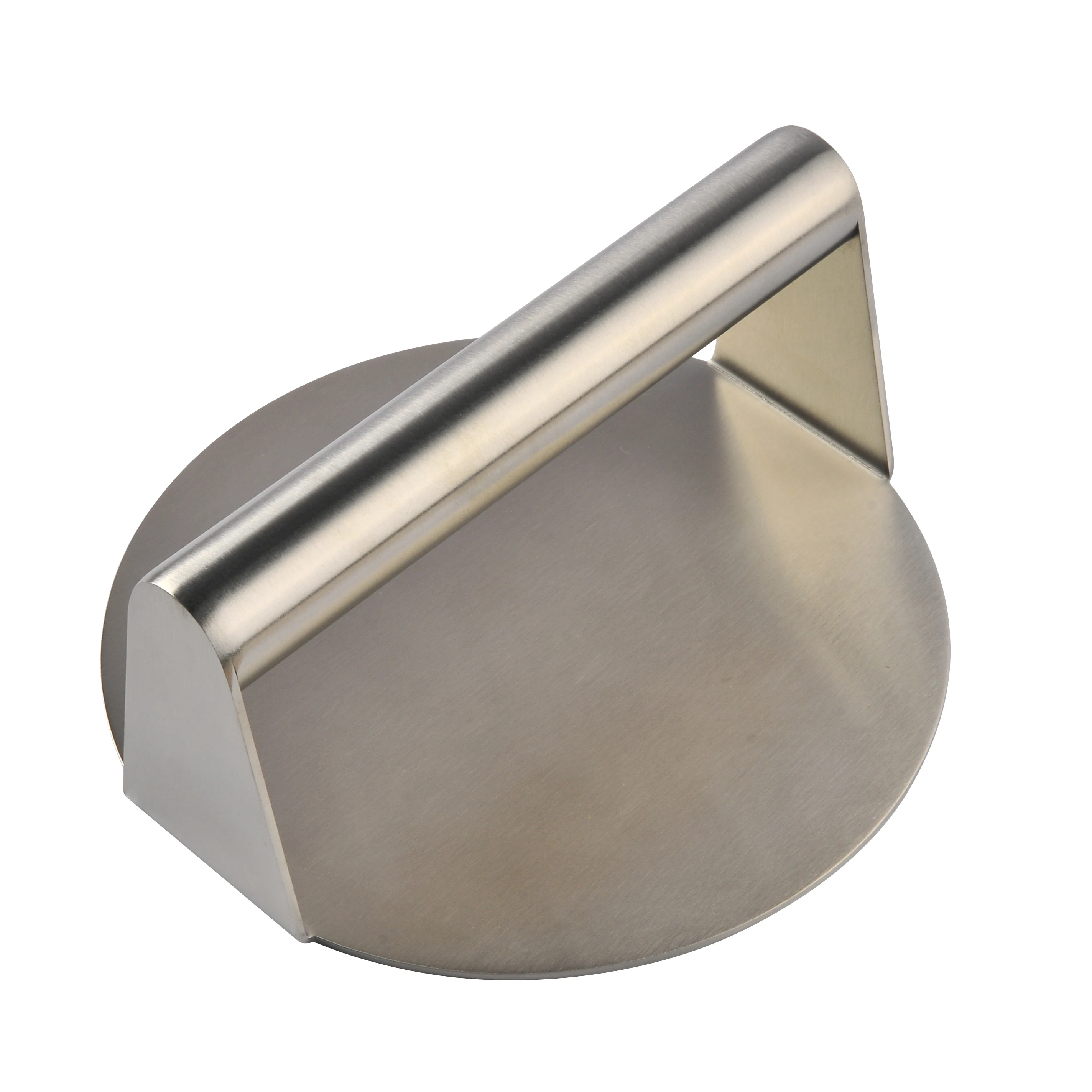 Hot Home Kitchen Tool 12cm Stainless Steel Round Burger Press