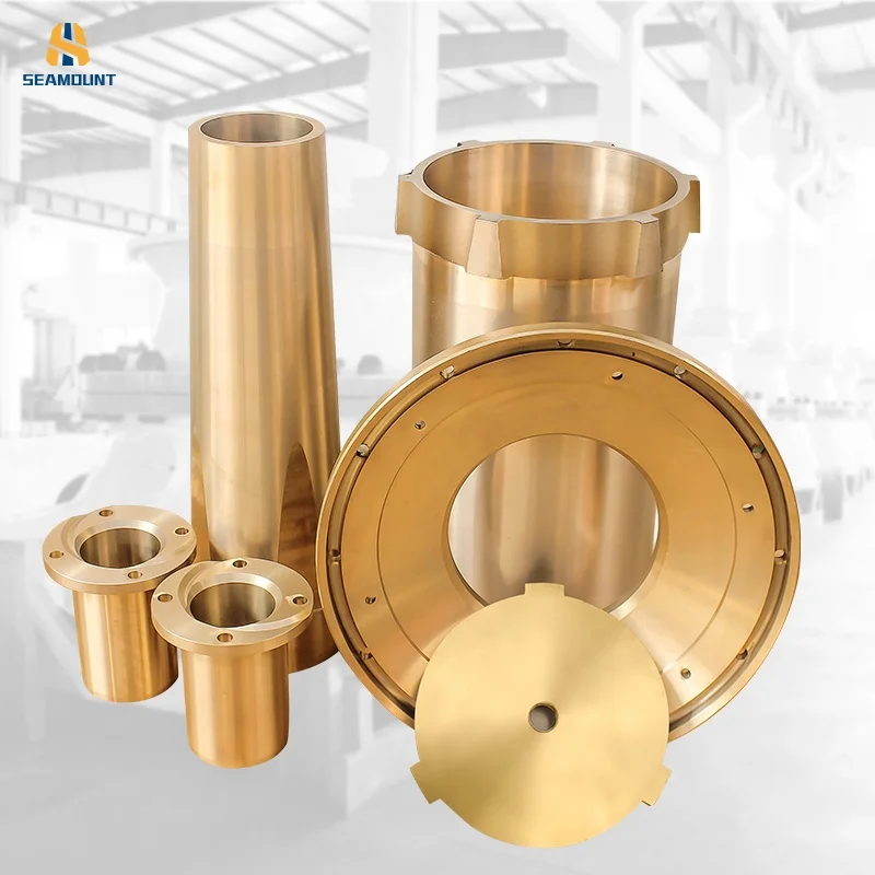High precision Cone crusher  Spare part  bronze taper bushing main shaft sleeve