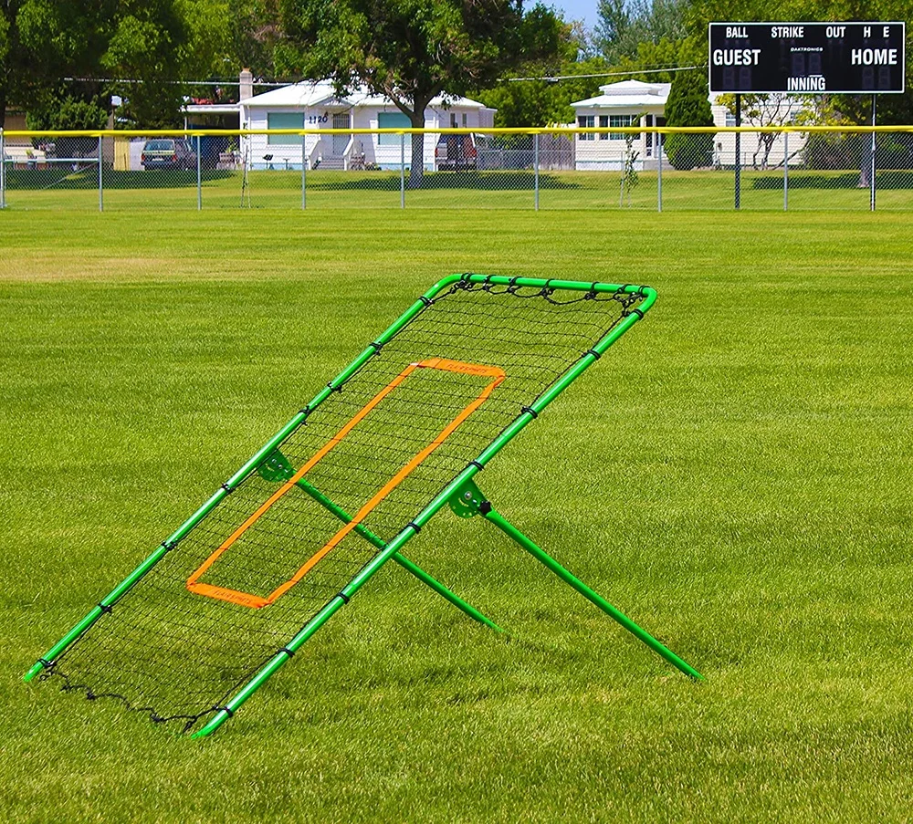 Sports Pitchback Rebound Net Professional Heavy Duty Series - Baseball Softball Lacrosse Practice Pitching Catching