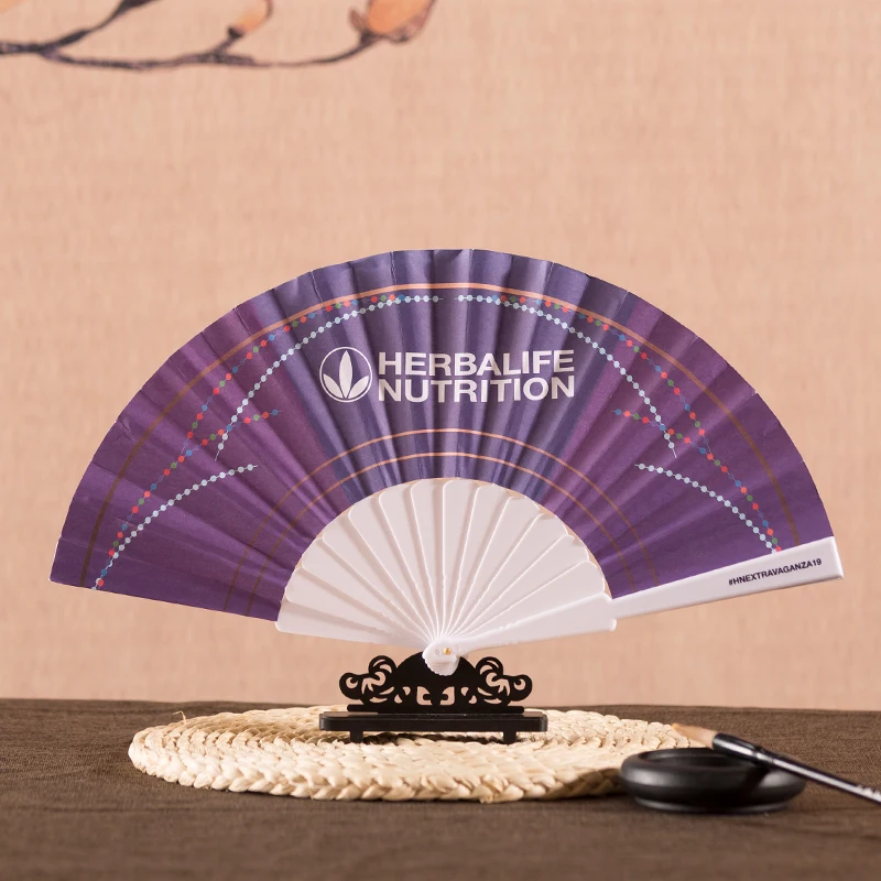 Customized Spanish fabric lace fan for gift