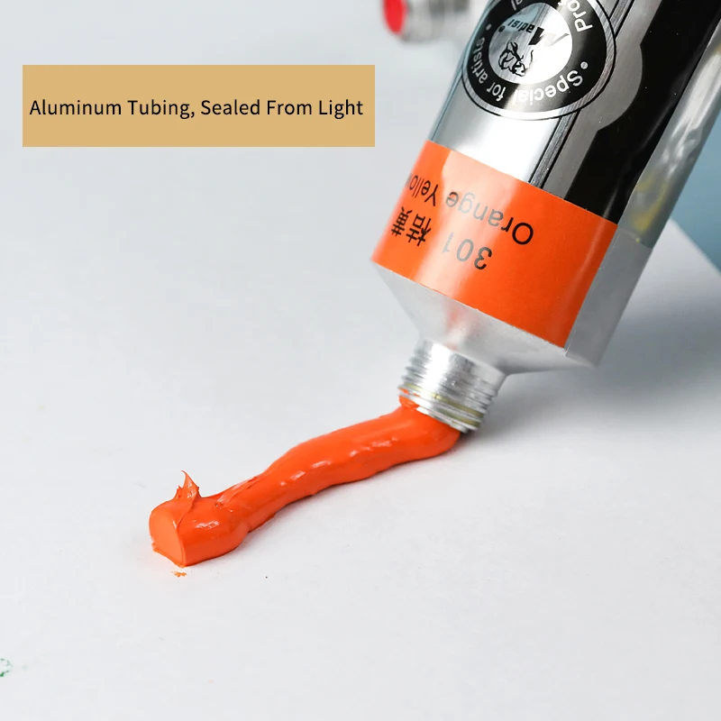 Factory Direct Sales Set 3pcs 37 Colors 50ml Oil Paint Sets Painting Oil Color Tubes