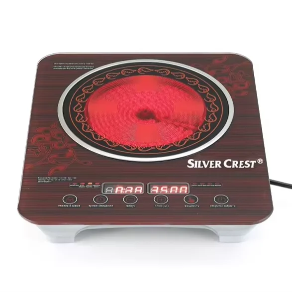 Portable Dual Screen Electric Cooktop Single Burner Induction Cooker