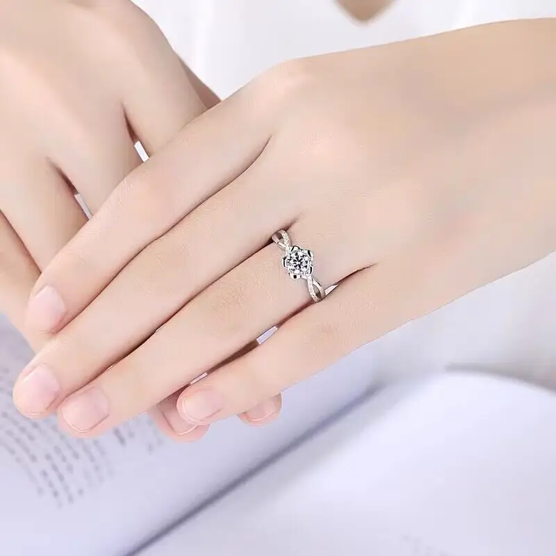 Заводская оптовая цена ювелирные изделия из настоящего золота 18 карат 1CT выращенные в лаборатории алмазные со свободными бриллиантами и