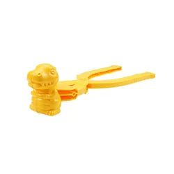 BIG SIZE DINOSAUR  MODEL SNOWBALL  FIGHT CLIP OUTDOOR SNOW BALL MAKER CLIPS WINTER SNOWBALL CLIP