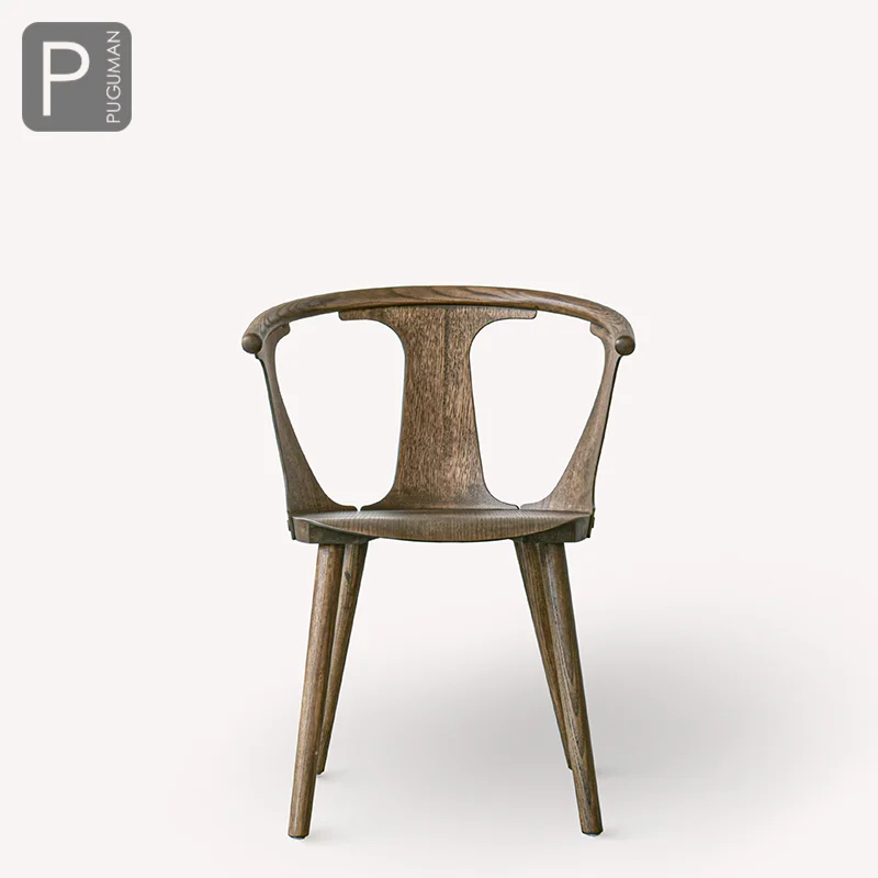 chair household solid wood stool retro Cafe Chair Swedish designer dining chair