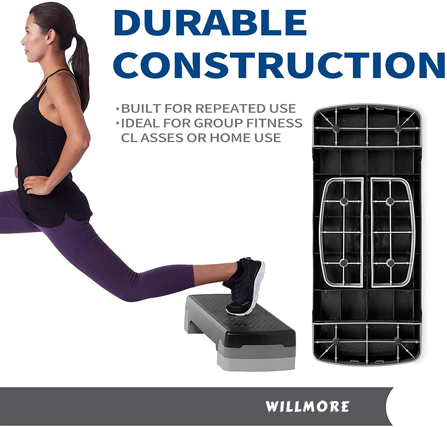 Wholesale 3 Levels High Step Aerobic Platform for Home Exercise