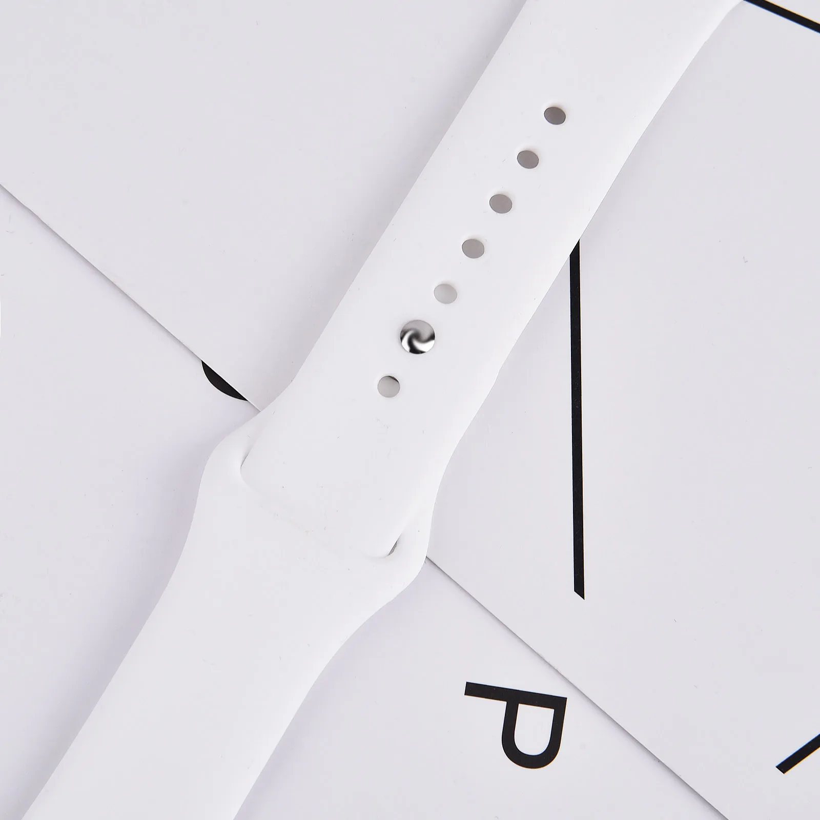  Силиконовый спортивный ремешок для Apple Watch Series 3 4 5 6/SE 38 мм 40 42 44 Лидер продаж