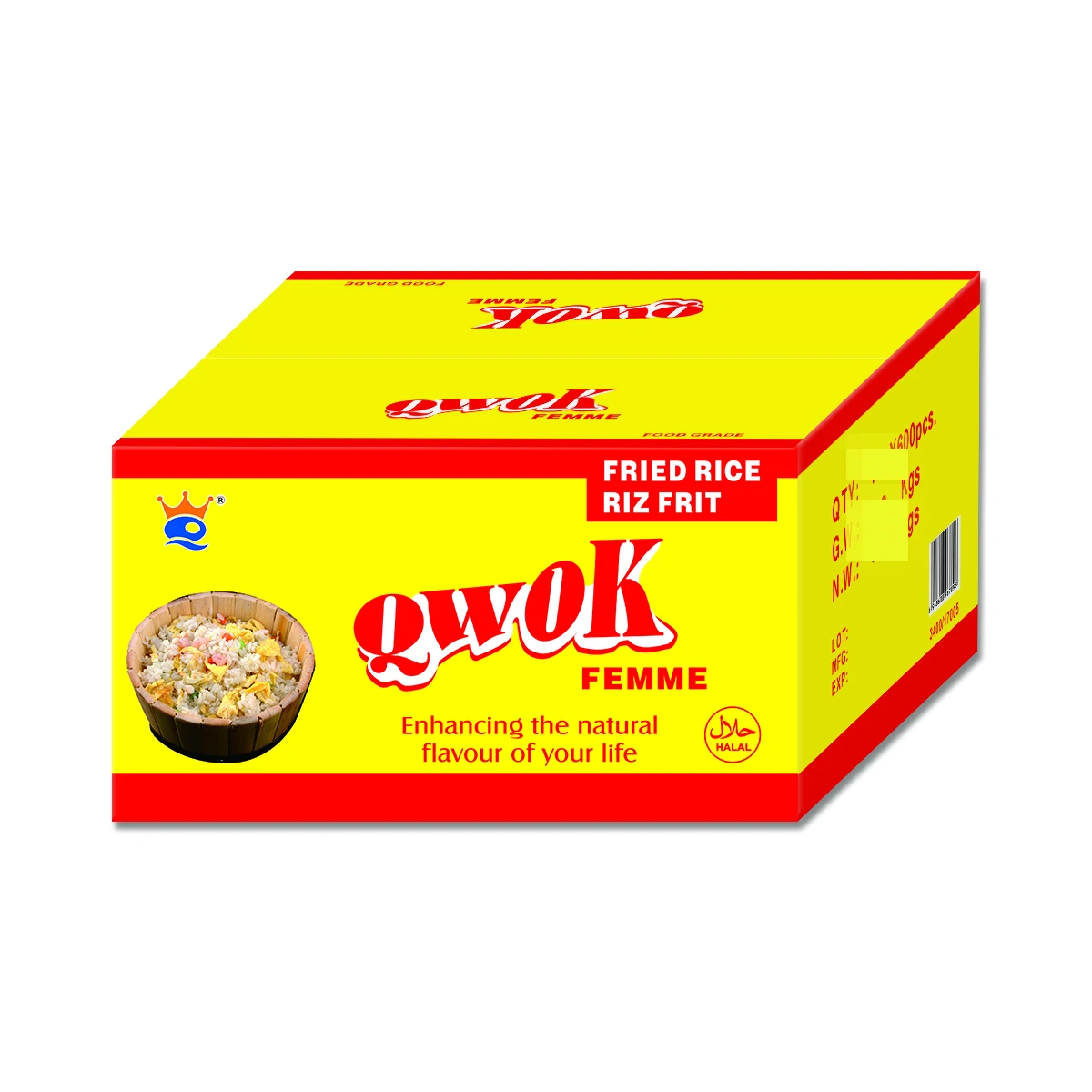 17 г порошка приправы со вкусом Жареного Риса Халяль оптом OEM