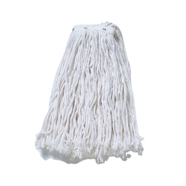 Hot Selling Custom Floor Cleaning Commercial Industrial Cotton Mop Heads Replacements