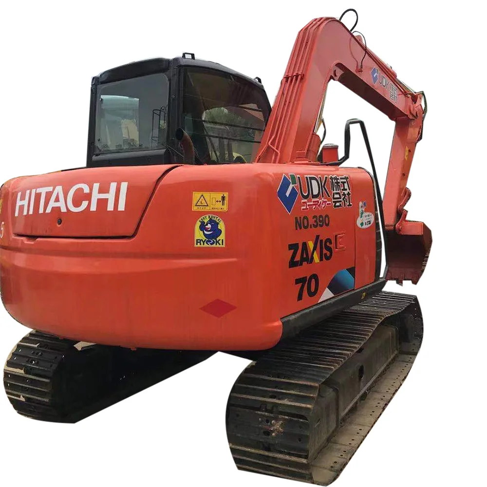 Высококачественные недорогие оригинальные японские экскаваторы Hitachi 70 ZX70 7 тонн распродажа