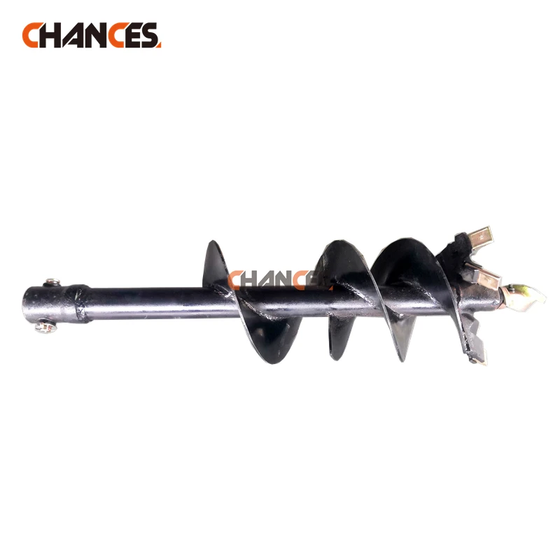 New  hole earth auger drill bits for mini skid steer loader with 200mm 300mm 400mm 600mm auger bit